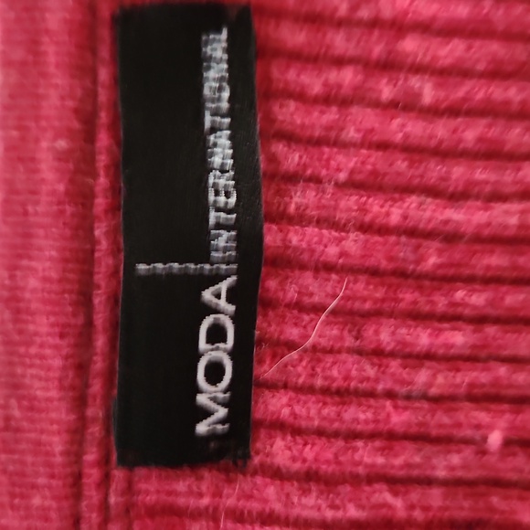 Pink Long Sleeve Ribbed Top - Picture 3 of 6